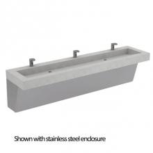 Sloan 3880044 - ELGR83000-WH-ENC 3 STA GRAD SINK