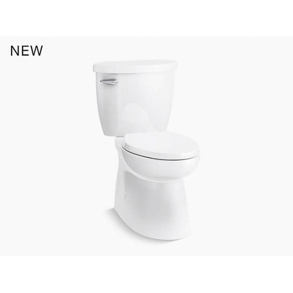 Brella™ Comfort Height® Two-piece elongated 1.28 gpf chair height toilet