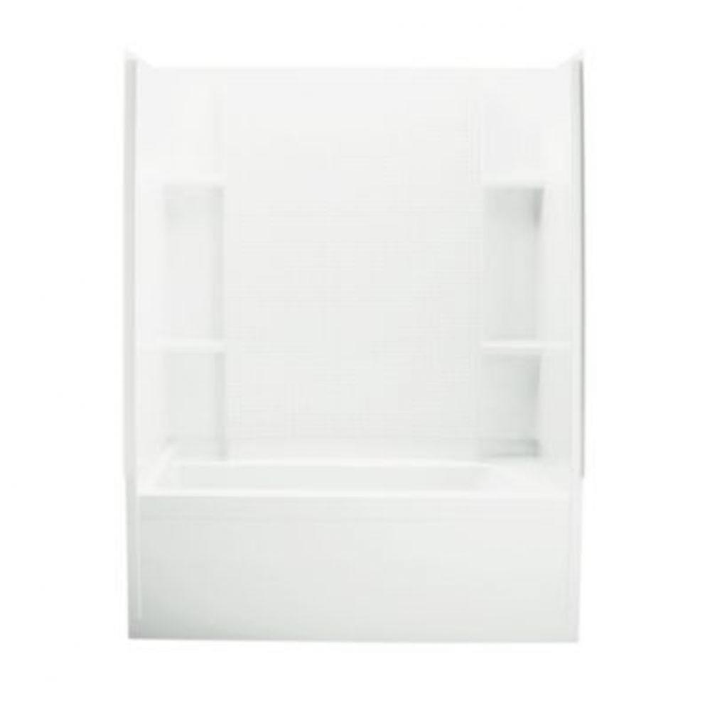Accord® 60-1/4'' x 32'' bath/shower with left-hand drain