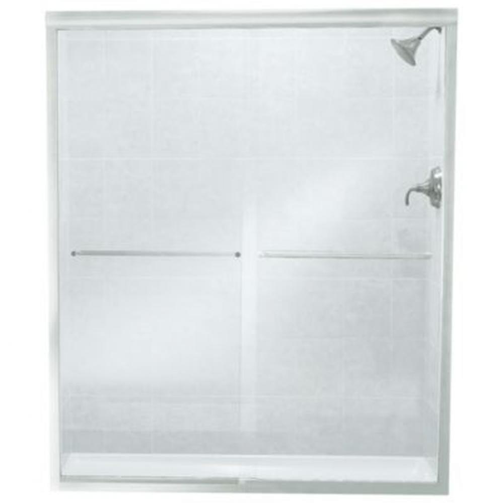 Finesse™ Frameless sliding shower door, 70-1/16'' H x 51-11/16 - 56-11/16''