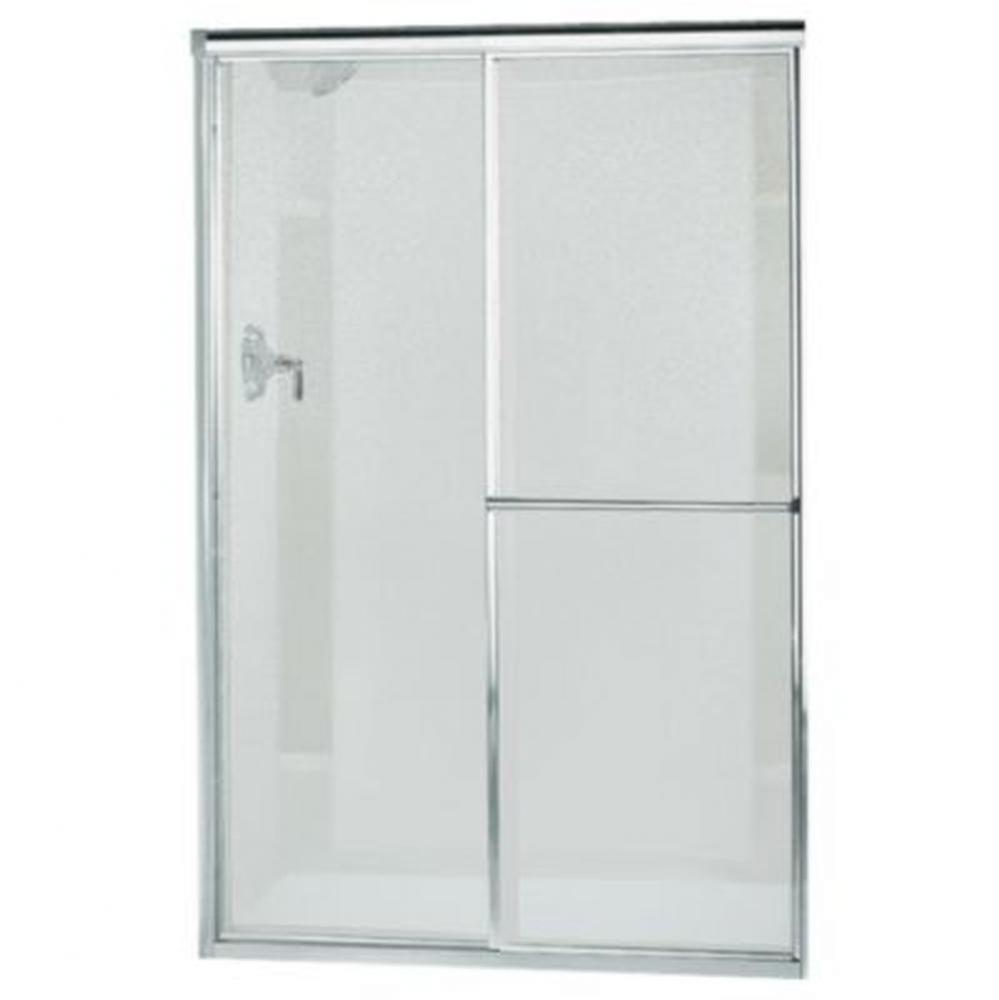 Deluxe Framed sliding shower door, 65-1/2'' H x 39 - 44'' W, with 1/8'&ap