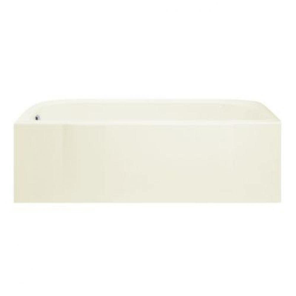 Accord® 60'' x 30'' bath with Aging in Place backerboard and right-hand a