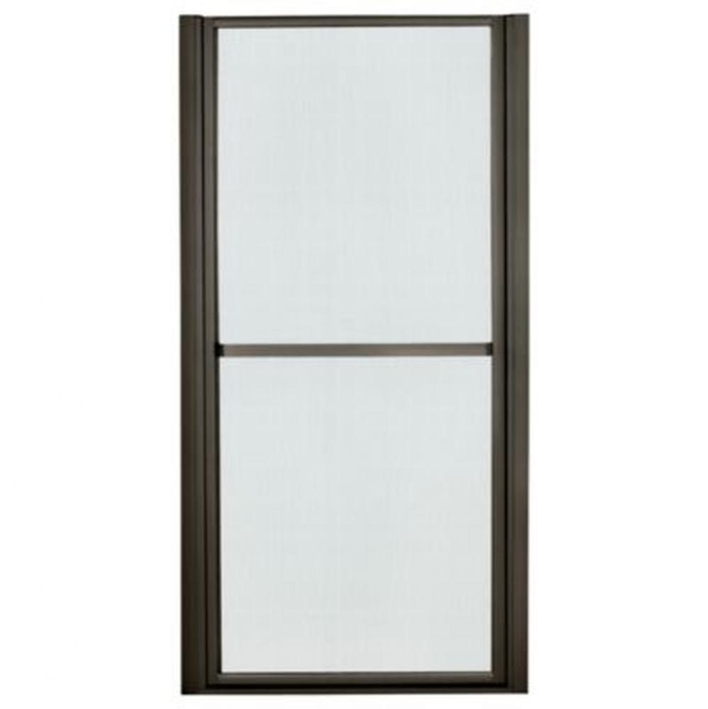 Finesse™ Framed pivot shower door, 65-1/2'' H x 27-1/2 - 30-1/2'' W, with 1/