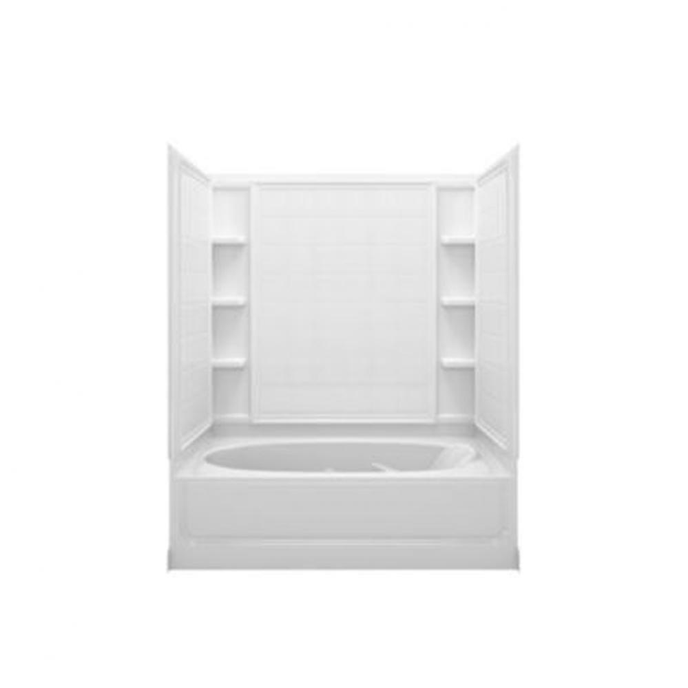 Ensemble Series 7610, 60'' x 36'' Whirlpool/Shower