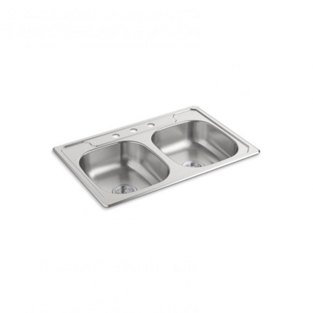 Middleton® Double-basin Kitchen Sink, 33'' x 22''