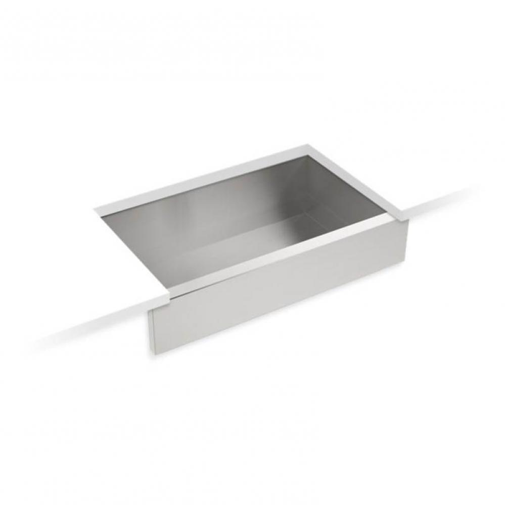 Ludington® 34'' x 19-3/4'' x 9-1/2'' Undermount single-bowl far