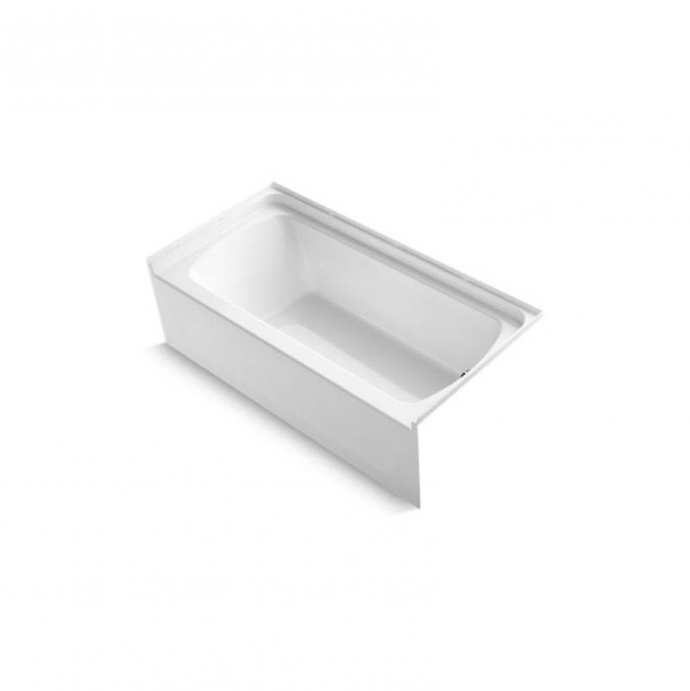 Ensemble™ 60-1/4'' x 30'' bath with right-hand drain