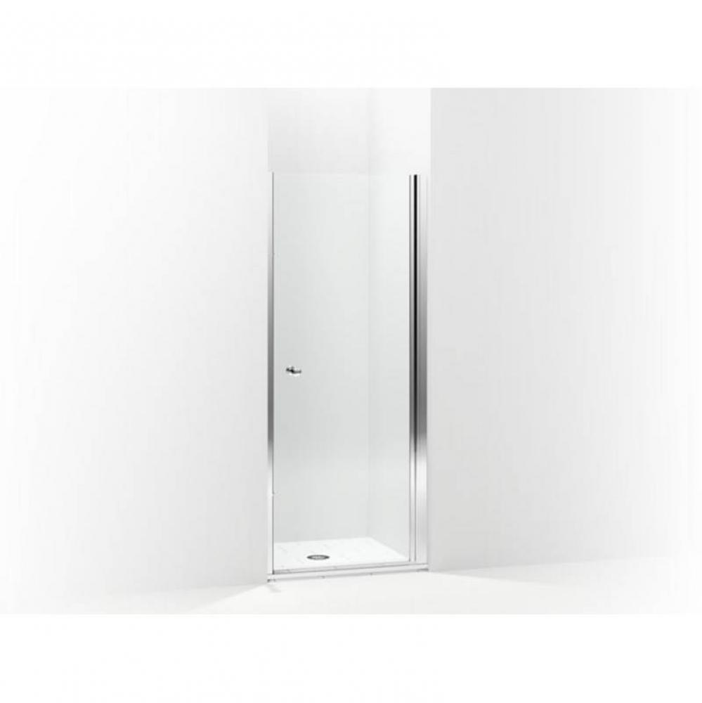 Finesse™ Headerless frameless pivot shower door 34-1/2'' max opening x 67''