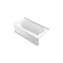 Sterling Plumbing 71341110-0 - Performa 2 60'' X 29'' Alcove Bath, Left Drain