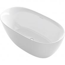 Sterling Plumbing 96129-0 - Unwind® 59'' x 30'' seamless oval freestanding bath