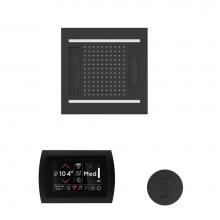 Thermasol WH14STPSR-MB - The wellness Hydrovive14 Steam Package with SignaTouch Round