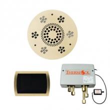 Thermasol WSPSUR-PB - The Wellness Shower Package with SignaTouch Trim Upgraded Round Polished Brass