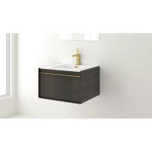 Wet Style DCO48WM-W12W12-MB - Deco Vanity Wallmount 48'' - Wl Config Walnut Nat. No Calico And Walnut Nat. No Calico -