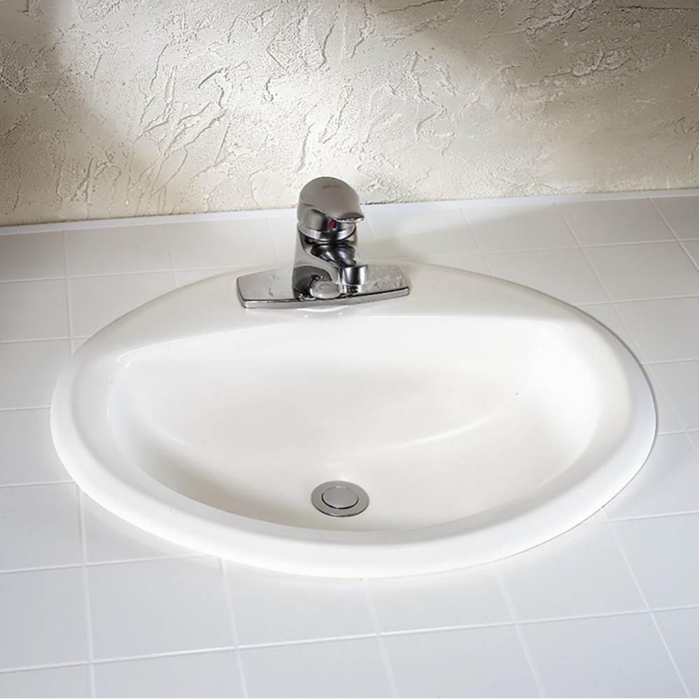 Aqualyn Drop-In Sink with 4-Inch Centerset Made-in-Mexico