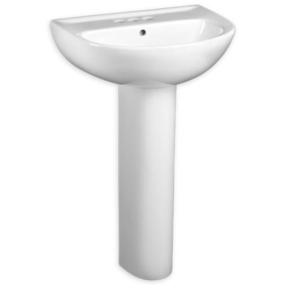 22-Inch Evolution® Center Hole Only Pedestal Sink Top and Leg Combination