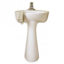 American Standard 0611001.020 - Cornice Center Hole Only Pedestal Sink Top