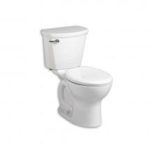 American Standard 215DA004.222 - Cadet® PRO Two-Piece 1.6 gpf/6.0 Lpf Standard Height Round Front Toilet Less Seat