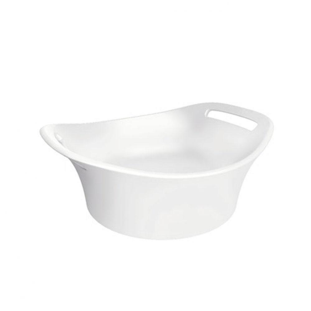 Urquiola Vessel Sink in Alpine White