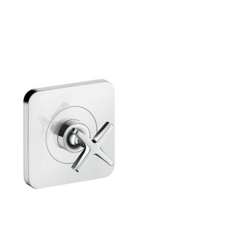 AXOR Citterio E Volume Control Trim 5'' x 5'' in Chrome