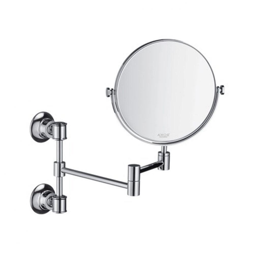 AXOR Montreux Shaving Mirror in Chrome