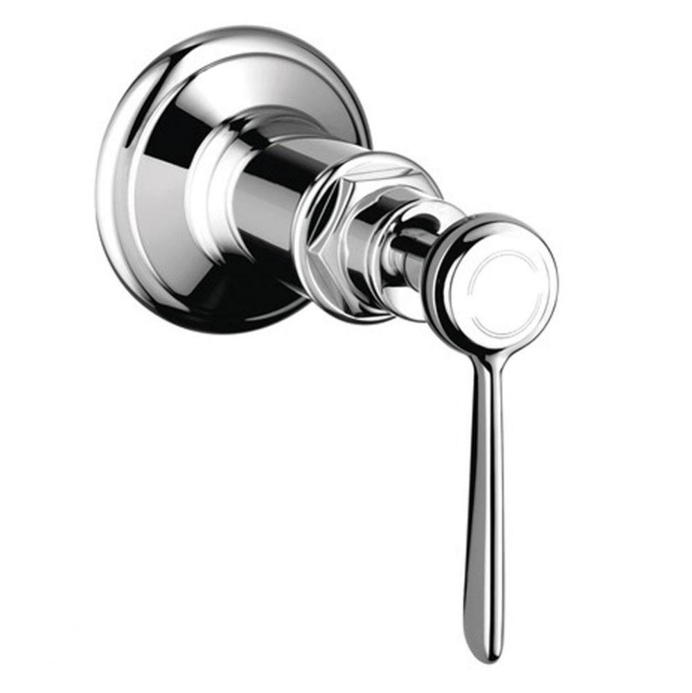 AXOR Montreux Volume Control Trim with Lever Handle in Chrome