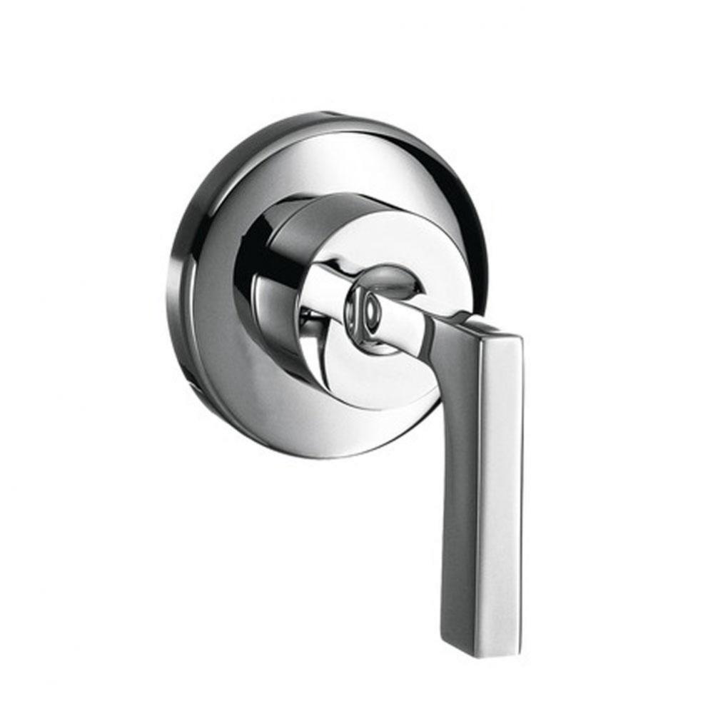 AXOR Citterio Volume Control Trim with Lever Handle in Chrome