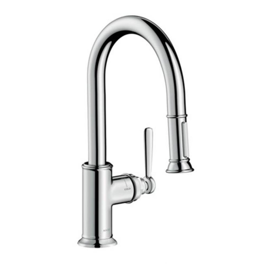 AXOR Montreux Prep Kitchen Faucet 2-Spray Pull-Down, 1.75 GPM in Chrome