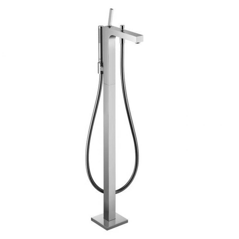 AXOR Citterio Freestanding Tub Filler Trim with 1.75 GPM Handshower in Chrome