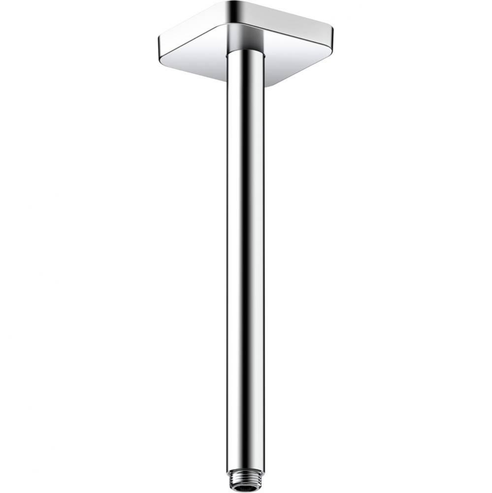 AXOR ShowerSolutions Extension Pipe for Ceiling Mount SoftCube, 12'' in Chrome