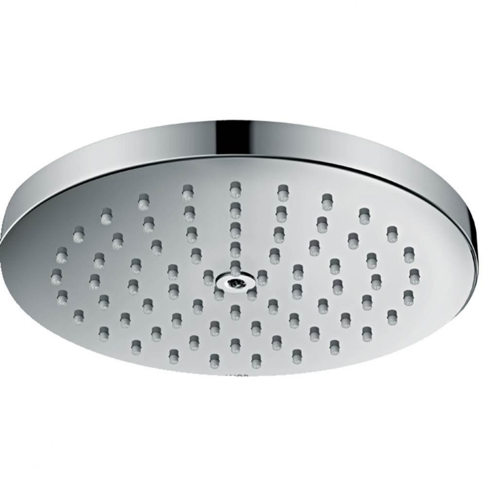 AXOR ShowerSolutions Showerhead 180 1-Jet Powder Rain, 1.75 GPM in Chrome