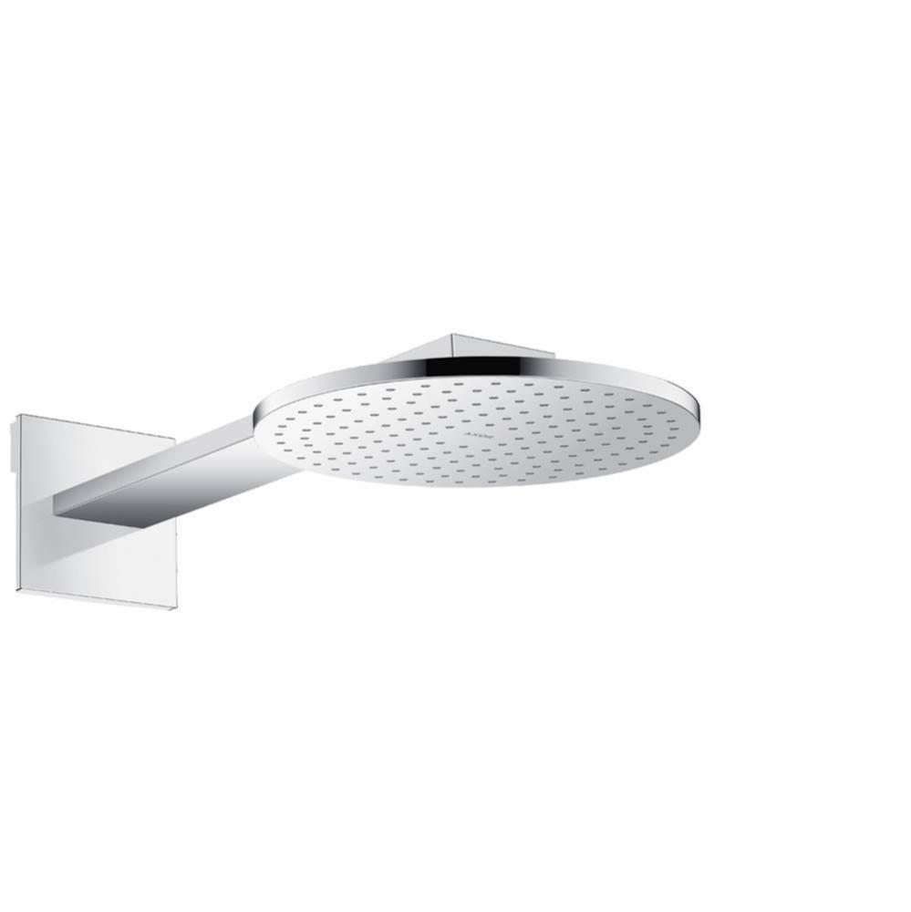 AXOR ShowerSolutions Showerhead 250 2- Jet with Showerarm Trim, 1.75 GPM in Chrome