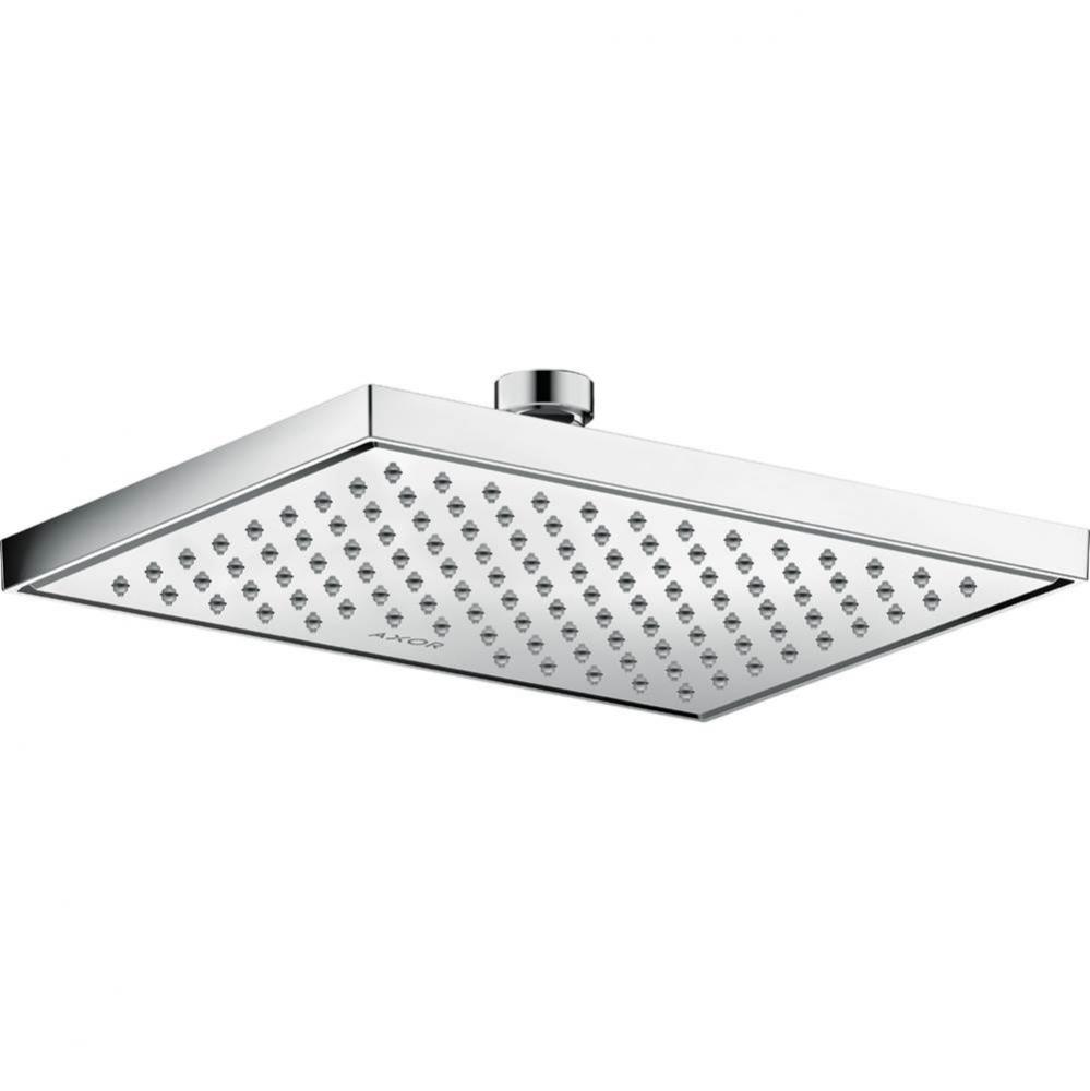 AXOR ShowerSolutions Showerhead Square 245/185 1-Jet, 1.5 GPM in Chrome