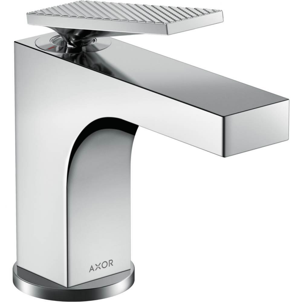 AXOR Citterio Single-Hole Faucet 90 with Pop-Up Drain- Rhombic Cut, 1.2 GPM in Chrome