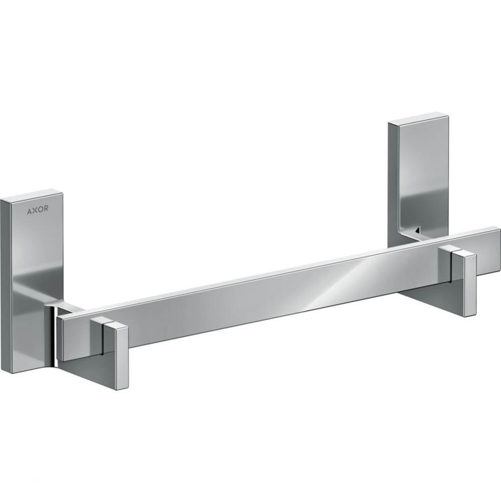 AXOR Universal Rectangular  Towel Bar, 12'' in Chrome