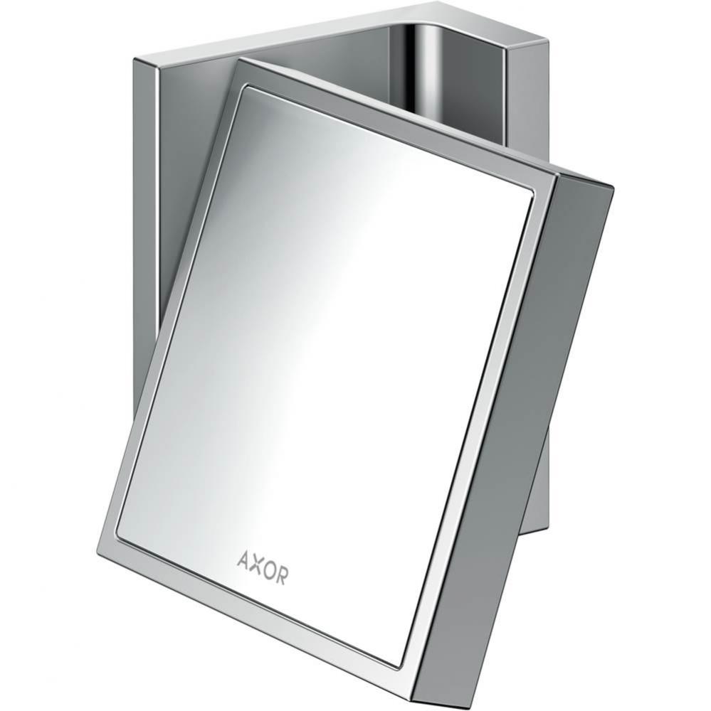 AXOR Universal Rectangular  Shaving Mirror in Chrome