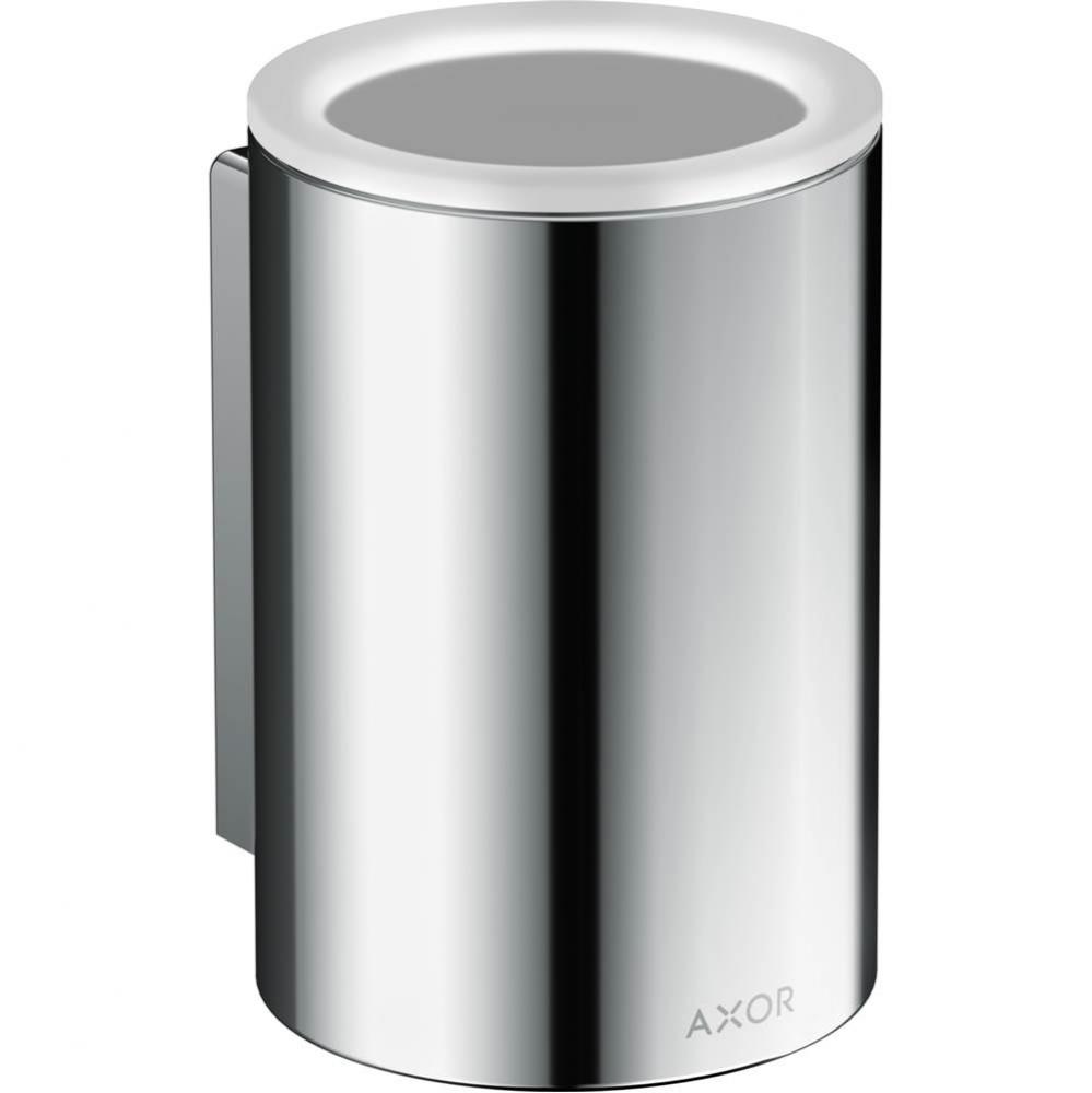 AXOR Universal Circular Toothbrush Tumbler in Chrome