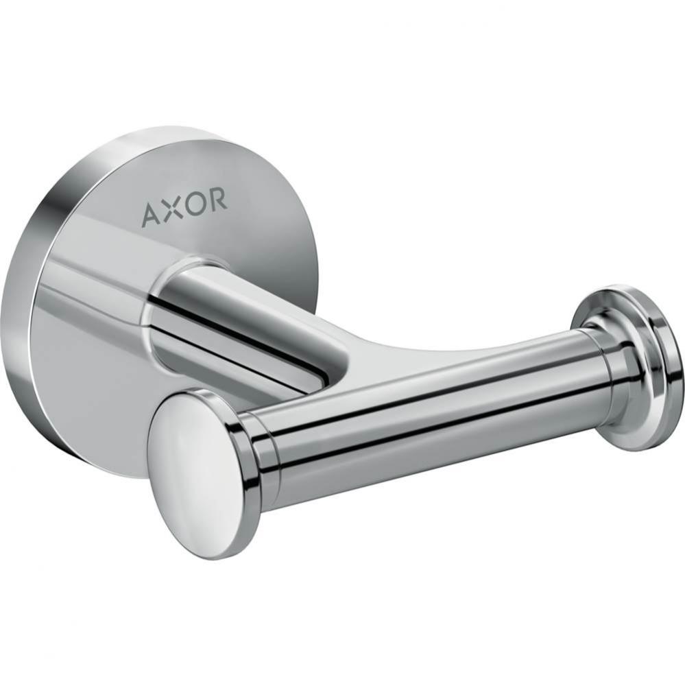 AXOR Universal Circular Double Hook in Chrome