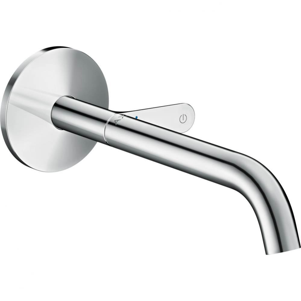 AXOR ONE Wall-Mounted Single-Handle Faucet Select, 1.2 GPM in Chrome