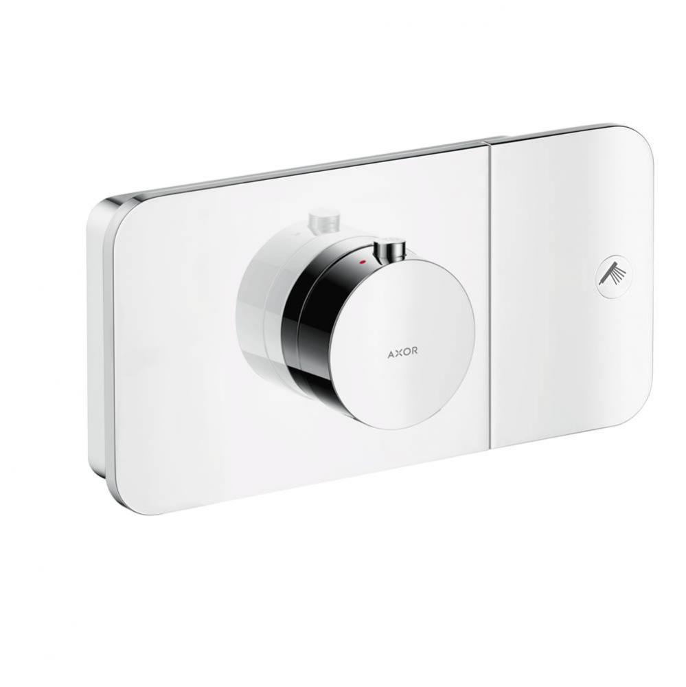 AXOR ONE Thermostatic Module Trim for 1 Function in Chrome