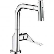 Axor 39863001 - AXOR Citterio Kitchen Faucet Select 2-Spray Pull-Out, 1.75 GPM in Chrome