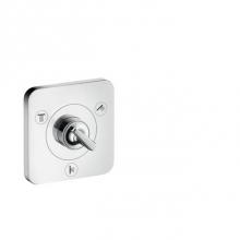 Axor 36772001 - AXOR Citterio E Diverter Trim Trio/Quattro 5'' x 5'' in Chrome