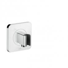 Axor 36724001 - AXOR Citterio E Handshower Holder with Outlet 5'' x 5'' in Chrome