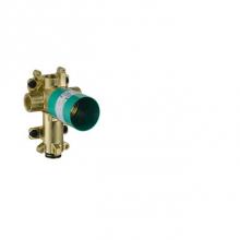 Axor 36770181 - AXOR ShowerSolutions Rough, Trio Diverter 5'' x 5'' with Shut-Off in N.A.