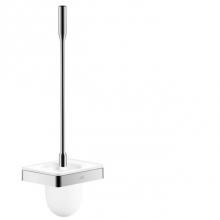 Axor 42835000 - AXOR Universal SoftSquare Toilet Brush with Holder Wall-Mounted in Chrome