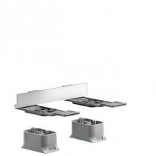 Axor 42870000 - AXOR Universal SoftSquare Adapter Set in Chrome