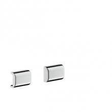 Axor 42871000 - AXOR Universal SoftSquare Cover for Rail (2 Pieces) in Chrome