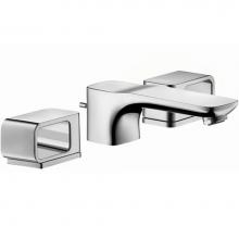 Axor 11041001 - AXOR Urquiola Widespread Faucet 50 with Pop-Up Drain, 1.2 GPM in Chrome