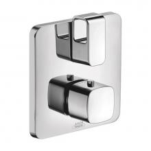 Axor 11733001 - AXOR Urquiola Thermostatic Trim with Volume Control and Diverter in Chrome