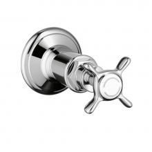 Axor 16873001 - AXOR Montreux Volume Control Trim with Cross Handle in Chrome