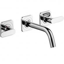 Axor 34315001 - AXOR Citterio M Wall-Mounted Widespread Faucet Trim, 1.2 GPM in Chrome